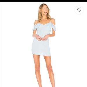 by the way Celeste off the shoulder mini dress